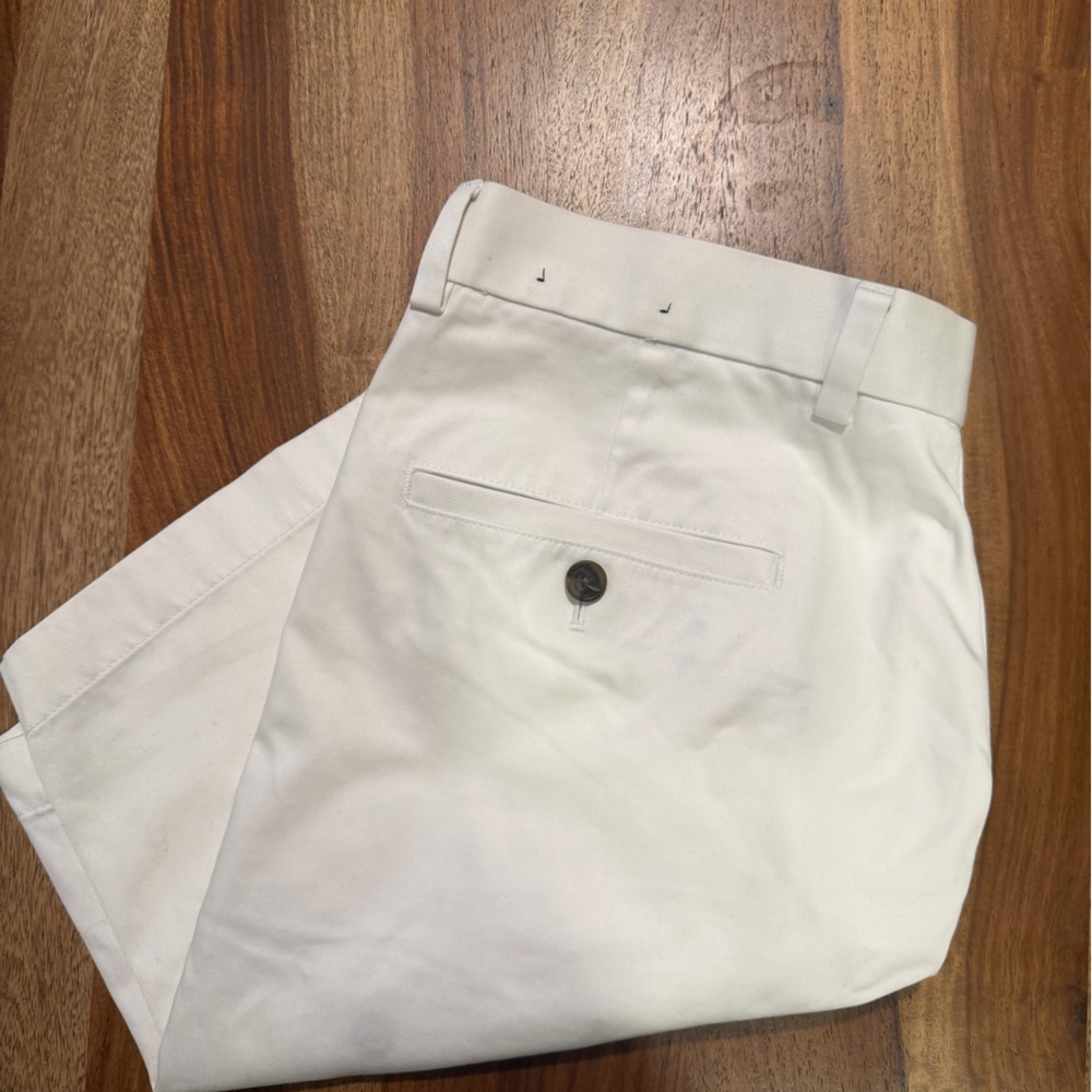 Brooks Brothers White Shorts